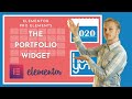 How to use the Portfolio widget in Elementor 2020