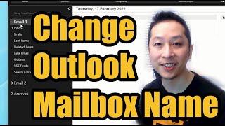How to Change Outlook Mailbox/Email Display Name