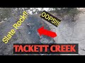 Tackett Creek  Slate Rock