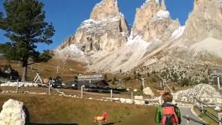 Sassolungo/Langkofel hike: the ring rock road