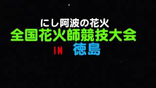 にし阿波の花火in徳島