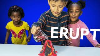 NATIONAL GEOGRAPHIC Volcano Science STEM Kit - Kids Can Build and Erupt a Volcano