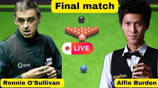 Ronnie O'Sullivan VS Thepchaiya Un-Nooh Final 2025 Champion Of Championship