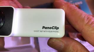 PanoClip Snap-On 360° Lens for iPhone X unboxing 218069