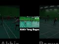 Akhir Yang Bagus #badminton #badmintonshot #badmintonlovers #badmintonoutdor #sahabatbadminton