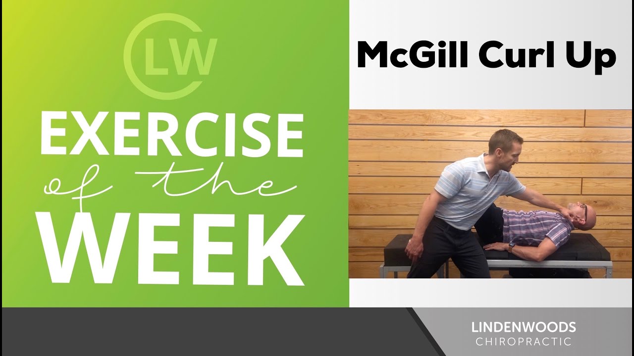 Do This For A Stronger Core And Neck: McGill Curl Up - YouTube