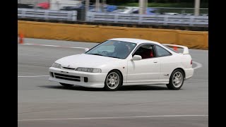 インテグラ　タイプRをただ乗るだけシリーズ（DC2・平成9年車）畑の中を走るだけ　HONDA INTEGRA　Acura DC2　Video of just running in the field