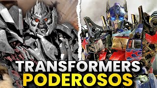 Los 10 TRANSFORMERS Más Poderosos de la Saga de Michael Bay