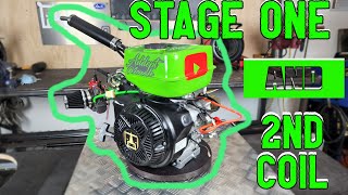 420cc Engine stage 1 kit and secondary charging coil! Part 1.