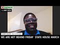 We Are Not Behind Friday State House March - Albert Matapo