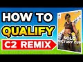 How to QUALIFY for Solo Victory Cup FINALS in Chapter 2 Remix!