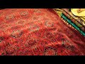 Red Blood Afghan Khal Mohammadi Rug, Belgian Wool