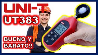 Que es un LUXOMETRO y COMO FUNCIONA [LUXOMETRO UNI-T UT383] ⚡BUENO Y BARATO⚡