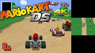 melonDS 0.9.1 | Mario Kart DS 4K 60FPS UHD | DS Emulator Gameplay