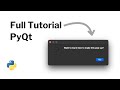 PyQt Pop-Ups - Full Tutorial