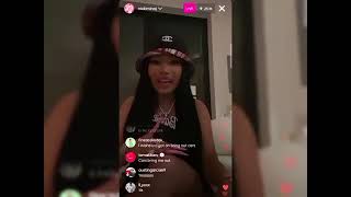 Nicki Minaj Talks 'bout Her UPCOMING Album, And Her New Song With Juice Wrld On Her Instagram Live.
