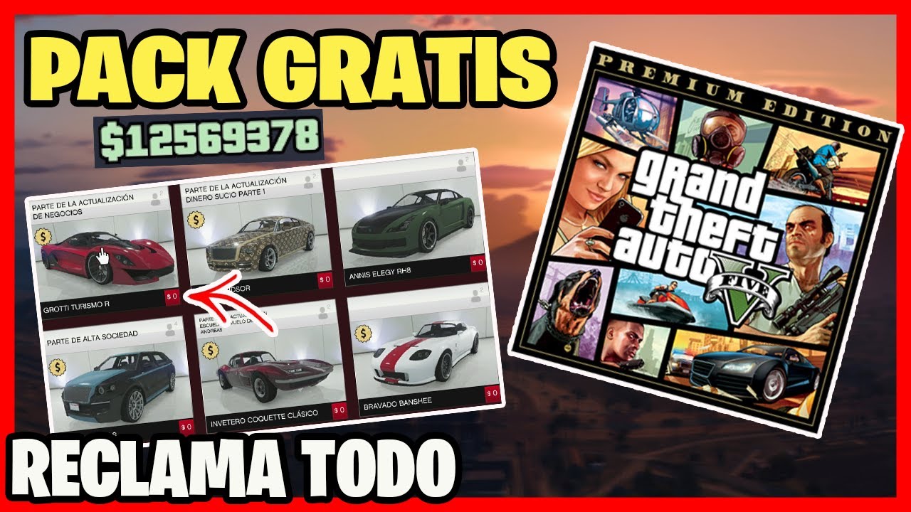 Así Se Reclama El PACK CRIMINAL ENTERPRISE STARTER De GTA V PREMIUM ...