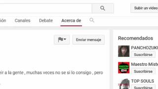 Cómo enviar MENSAJE PRIVADO a USUARIO de YouTube|How to send PRIVATE MESSAGE to a USER of YouTube.