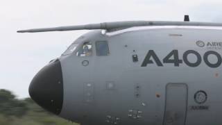 A400M Unpaved Runway Campaign Woodbridge Footage Press 1