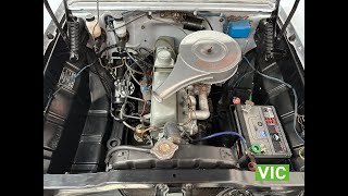 1962 Holden EK Panel Van - Engine Video