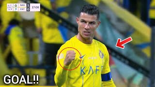 Cristiano Ronaldo Goal vs Al Fateh  l  Al Nassr