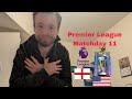 Premier League Matchday 11 Predictions 🏴󠁧󠁢󠁥󠁮󠁧󠁿