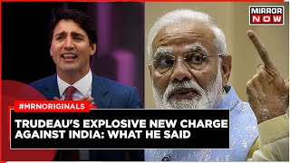 India Canada Relations | Trudeau's Fresh Charge Against India Escalates Row | Khalistan | World News