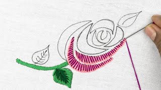 Very Creative Floral Embroidery Design - new hand embroidery designs flower - embroidery work