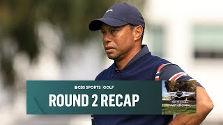 Tiger Woods WITHDRAWS, Jordan Spieth DISQUALIFIED | Genesis Invitational Round 2 Recap | Golf on CBS