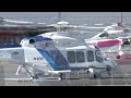 【ヘリコプター】 agustawestland aw139 ja93nh （オールニッポンヘリコプター ）「nhk取材用ヘリ」の着陸・東京ヘリポート 4k