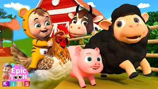 Old MacDonald had a farm Sharing is Fair +More Compilation EpicToon Kids Nursery Rhymes & Baby Songs