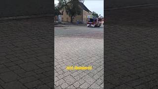 Einsatzfahrt HLF20 + DLK der Freiwilligen Feuerwehr Könnern - Kurzvideo!