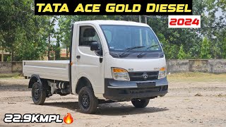 Tata Ace Gold Diesel 2024 | Tata Chota Hathi Pickup Review 💥