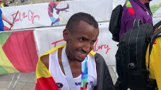 Bashir Abdi of Belgium / Bronze in 2:06:48 | Men Marathon - World Athletics Championships Oregon22