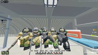 ANNIHILATING EVERYONE In Airfield And Almosta In (Roblox Aftermath)