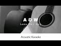 Lana Del Rey - A & W (Acoustic Karaoke)