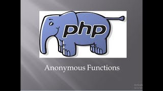Epi-12 Anonymous Function | PHP in Tamil