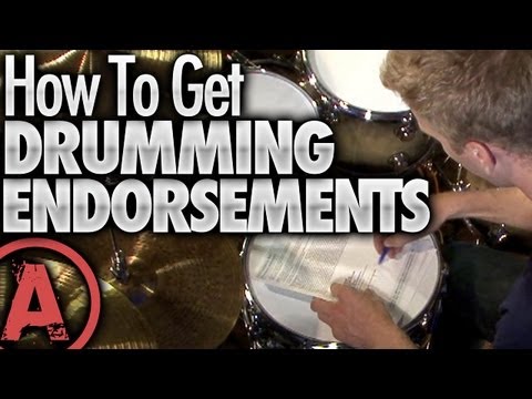 How To Get Drumming Endorsements - Drum Lessons How To Get Drumming Endorsements - Drum Lessons