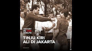 Tinju Kiri Ali di Jakarta | HISTORIA.ID