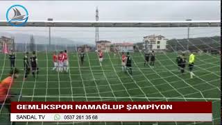 GEMLİKSPOR NAMAĞLUP ŞAMPİYON