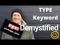 Package JSON Demystified - The 'Type' Keyword