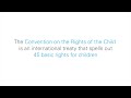 what rights do kids have let s ask kids unicef usa