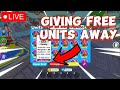 LIVE🔥 GIVING FREE UNITS AWAY IN PARTNER EXPIREMENT (Toilet tower defense)