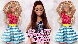 Giant Barbie Doll Makeover