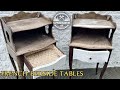 Antique French Bedside Tables - Restoration