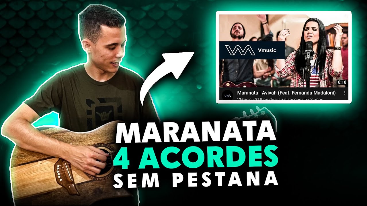 MARANATA | Aula De Violão Gospel - Cifra Simplificada - YouTube