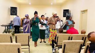 Wewe ni Mungu and Mwami wane Ombe by Jerusalem Choir at LMPC Tucson Arizona on 08/21/2022