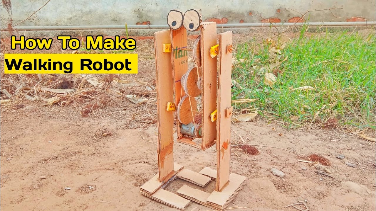 How To Make Walking Robot Youtube