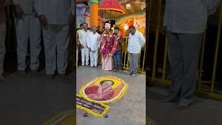 DR. SIDDHA TOTENDRA SWAMYJI 🙏🏻😍🌺 #rangoli  #nageshart7 #nalwar ​⁠ #karnataka #nalwar