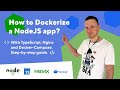 How to Dockerize a NodeJS app? (With Typescript, Nginx, and Docker Compose) Step-by-step guide.